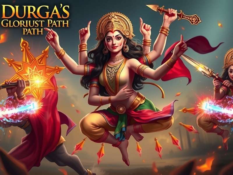 Durga S Glorious Path combat screenshot showing weapon attacks